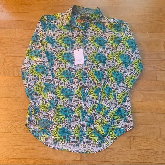 ROBERT GRAHAM Hannam Classic Long Sleeve Shirt | Small | NEW!! - Picture 5 of 14